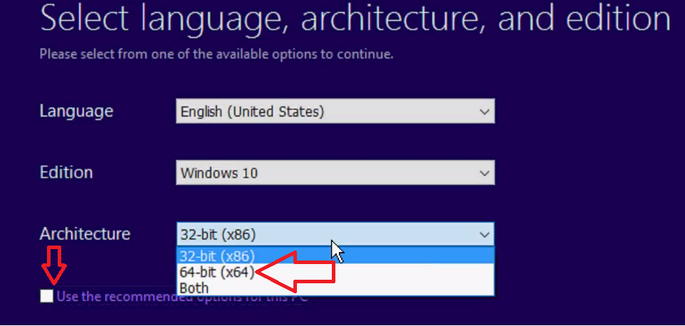 windows installer for windows 10 32 bit